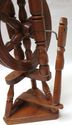 Antique Mini Spinning Wheel Wood Lovely Piece Movi