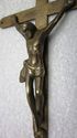 Old Antique Bronze Corpus Jesus Christ Figurine St