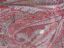 EX Large Kashmir Paisley Shawl Antique Part DutchT