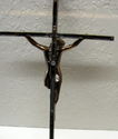 Stunning  Vintage Religious Cross Crucifix  Bronze