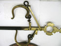 Stunning Huge Antique Brass Cast Iron Balance Scal