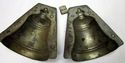 *Antique Tin Metal Mold Old Bell Shape Chocolate C