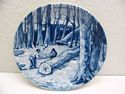 Royal Delft Coll. of Month Wall Plate Westraven Ho