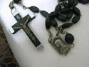 Antique Italian Rosary Holy Relic Early Plastic Be