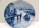 Royal Delft Coll. of Month Wall Plate Westraven Ho