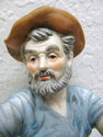 Vintage "Capo DiMonte" Italy Art Ceramic Porcelain