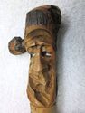 Set 3 Vintage Carved Knotted Wood Male Figurines M