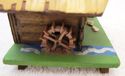 Vintage Cuedet  Music Box Swiss House Water Mill C