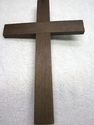 Large Antique Crucifix Ornate Wood Cross Corpus Je