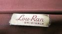 Vintage Original Lou-Ran Brown Snake Skin Chain Sh