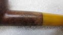 Real Vintage Briar Wood & Bakelite Stem Pipe Tobac