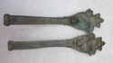 Pair Set Antique Victorian Ornate Pediments orname