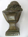 Old French Antique Bronze Statue Jesus Thorn Crown