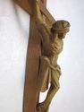 Vintage Religious Crucifix  Wood Cross Jesus Chris