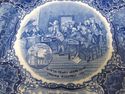 Staffordshire England Historical Plate “Ye olde 