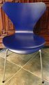 Original Fritz Hansen Butterfly Chair Blue Modern 