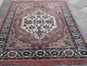 Antique Persian Style Knotted Wool Area Rug Thick 