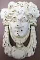 SHABBY  Gorgeous Door Knocker Rustic Greek Lady Go