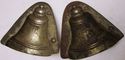 Antique Tin Metal Mold Old Bell Shape Chocolate Ca