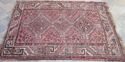 Antique Persian Knotted Wool Area Rug Thick Pile O