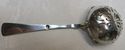 Rare Stunning Antique Silver Powdered Sugar Spoon 