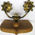 Vintage Antique Italian Gold Gilded Candle Holder 