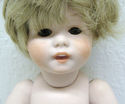 Beautiful Antique Reproduction Doll Porcelain Bisq