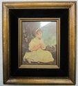 Set 3 Vintage Romantic Italian Painting Print Phot