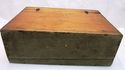 Old Vintage Wood Box Primitive Tools Storage Finge