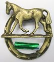 Antique Horse & Shoe Animal Shape Door Knocker Vin