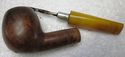 Real Vintage Briar Wood & Bakelite Stem Pipe Tobac