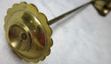 Ornate Candle Wick Snuffer Vintage Solid Brass 