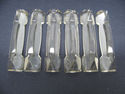 Set of 6 Antique Brilliant Crystal CUT GLASS Vinta