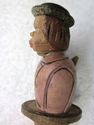 Kissing Couple Animated ANRI Italy Hand Carved Cor