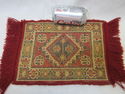 Small Old Antique Area Hall Rug Carpet Knotted Woo