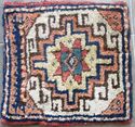 Antique Hand Knotted Wool Oriental Persian Bedouin