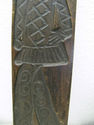 Big Antique Carved Wood Cookie Mold Pattern Specul