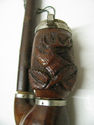 Vintage Bruyere Garantie Pipe Tobacco Carved Deer 