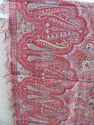 EX Large Kashmir Paisley Shawl Antique Part DutchT