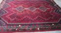 Antique Persian Knotted Wool Area Rug Thick Pile O