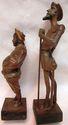 Don Quixote & Sancho Figurines Sculptures Vintage 