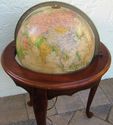 Beautiful Vintage Classic Illuminating World Globe