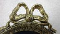 Great Victorian Antique Brass Gilt  Filigree Portr