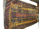 Antique Original Persian Bedouin Rug Bag Mid Easte