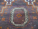 Antique Wool Persian Eastern Belouch Runner Area R