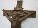 Beautiful Antique Black Forrest Wood Crucifix Cros