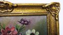 Beauiful Antique Original Painting Still-life Flow