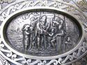 Antique Ornate Silver Plated Basket Old DutchFlora