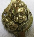 Antique Cherub Angel Head Solid Brass Hat Coat Han