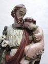 Antique Religious Art Statue St Joseph with the Ch